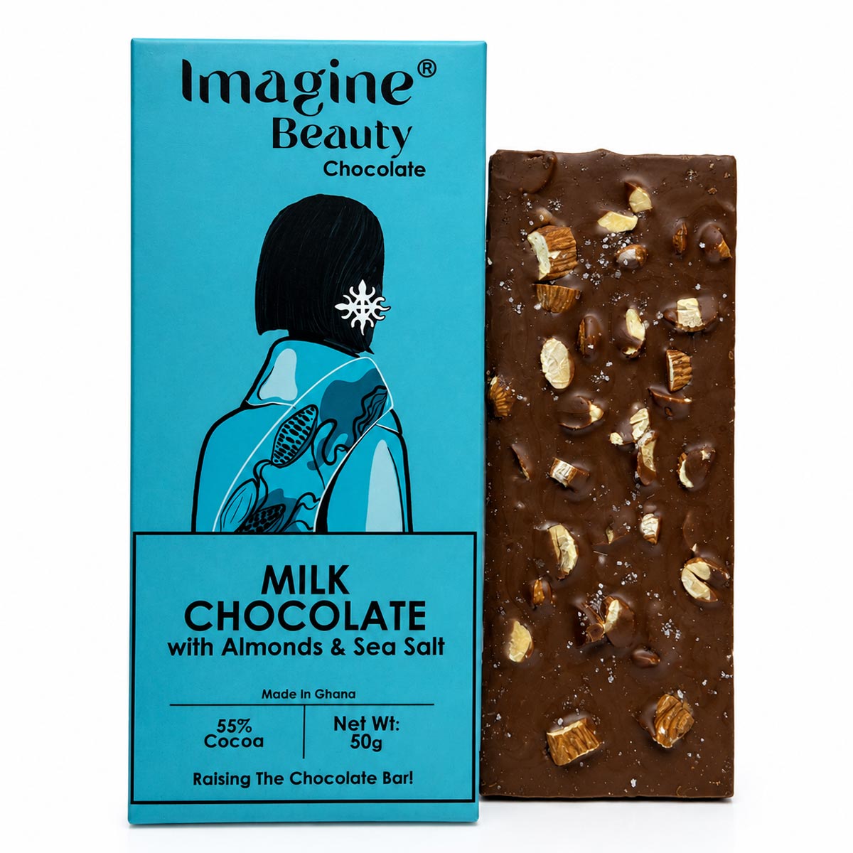 Milk Chocolate with Almonds & Sea Salt